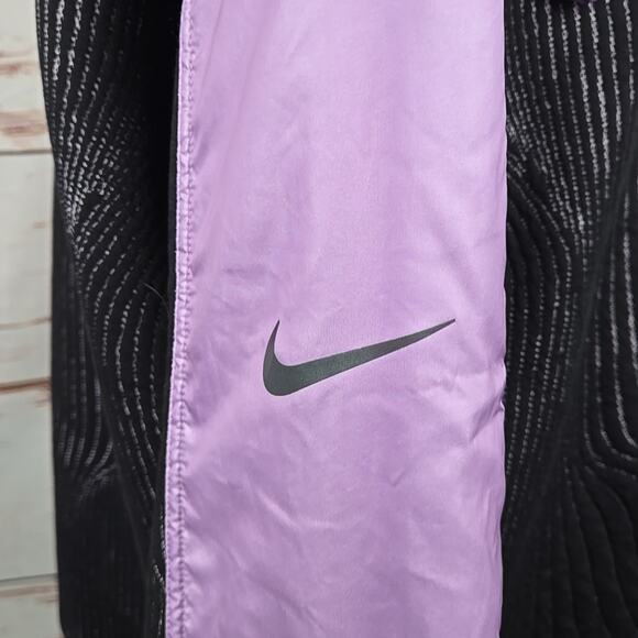 Nike City Ready 1/4 Zip Jacket Women's Purple Black Size Large - Picture 7 of 9